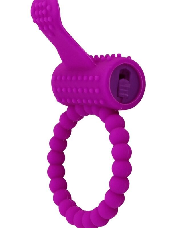 Anneau vibrant à langue violet