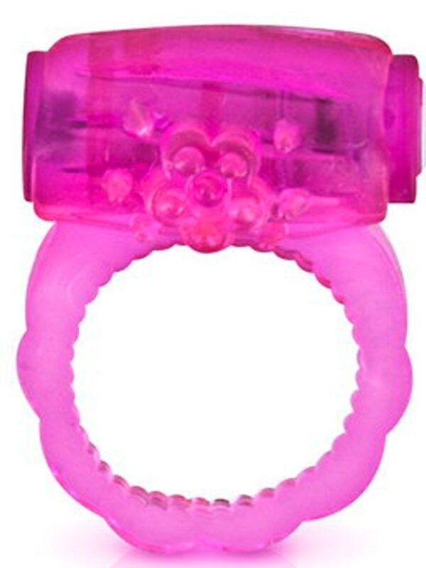 Anneau vibrant clitoridien rose
