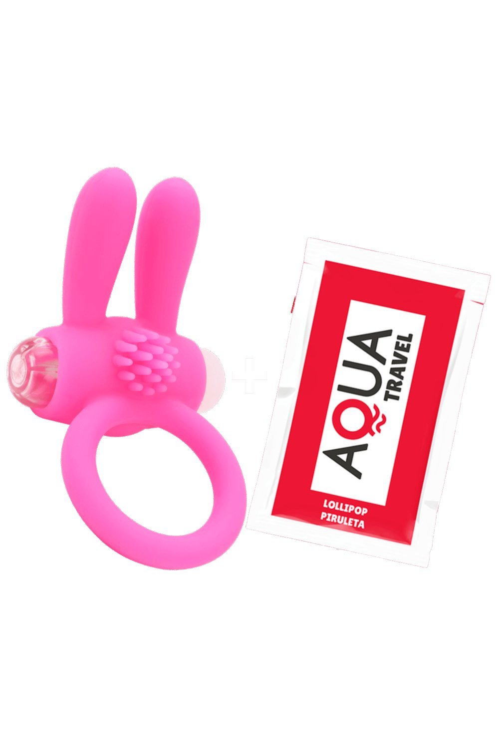 Anneau vibrant rabbit rose