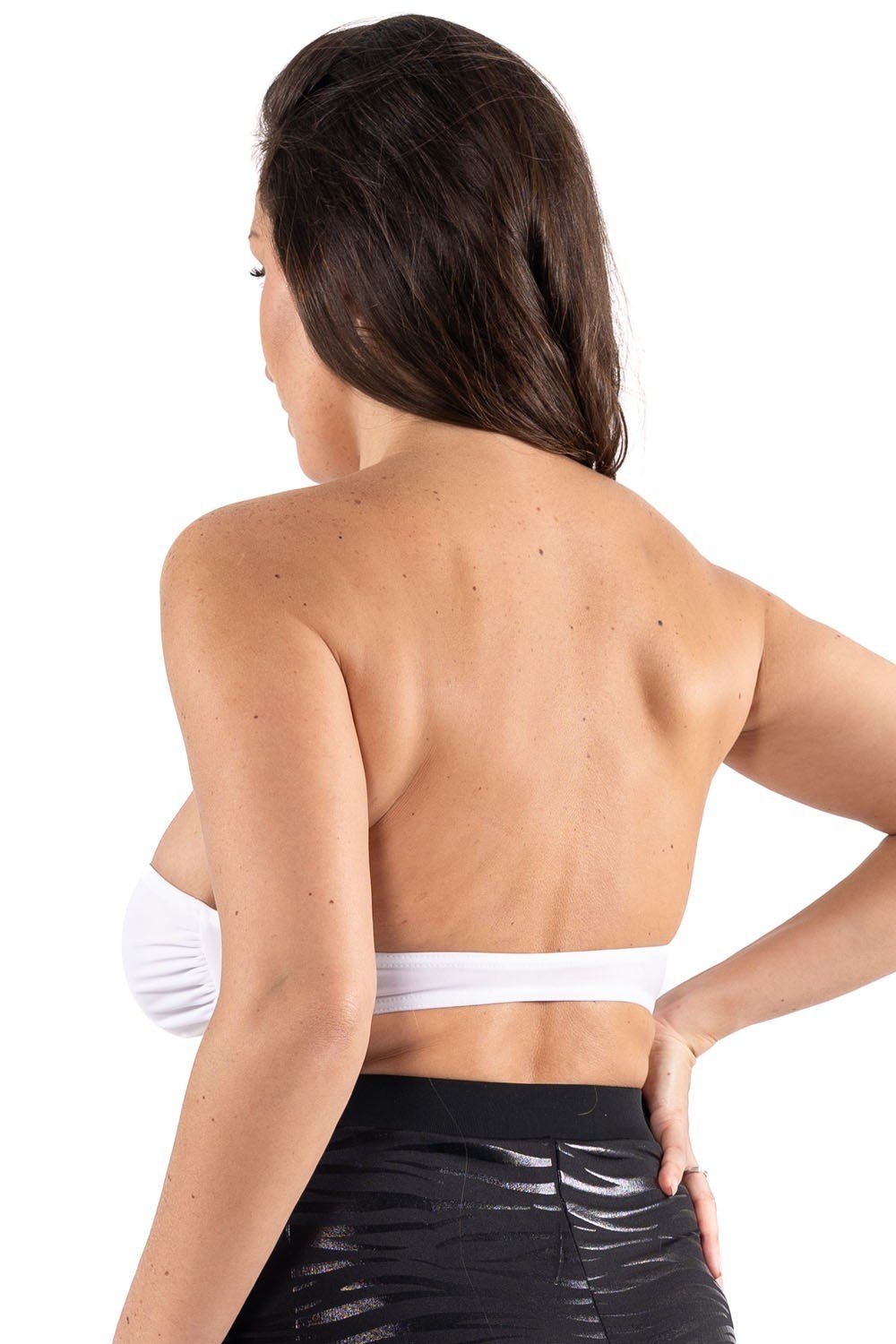 Bandeau de poitrine blanc stretch – Be Lily
