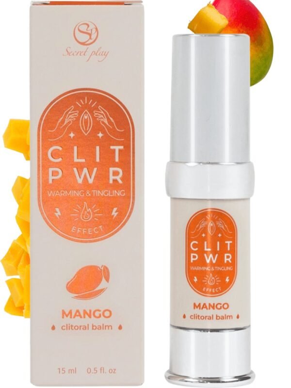 Baume chauffant pour clitoris saveur mangue 15 ml