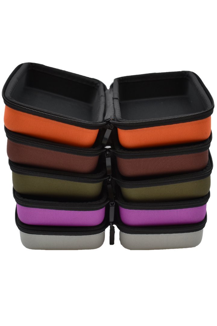 Boîte de rangement pour sextoys violette