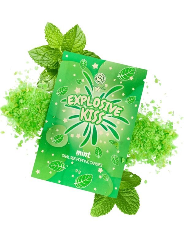 Bonbons pétillants pour sexe oral à la menthe