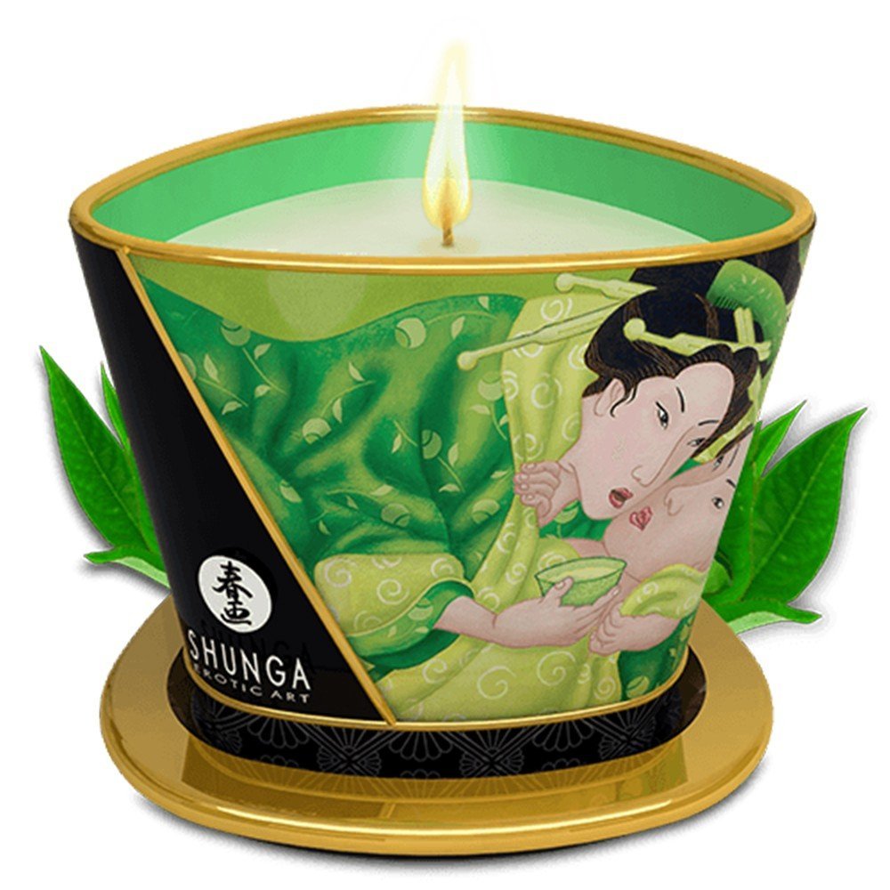 Bougie de massage parfum thé vert 170 ml