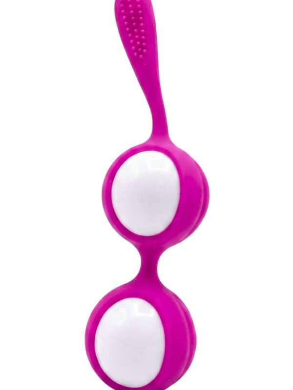 Boules de geisha en silicone fuchsia