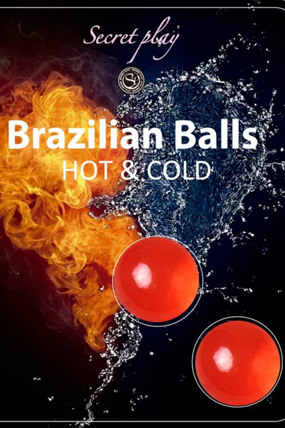 Boules de massage à l'huile effet chaud froid