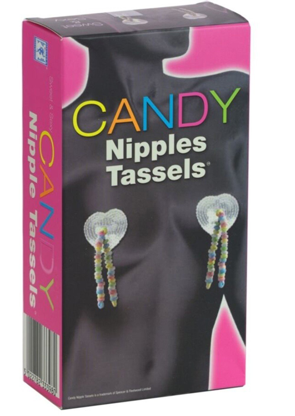 Cache-tétons sexy en bonbons comestibles