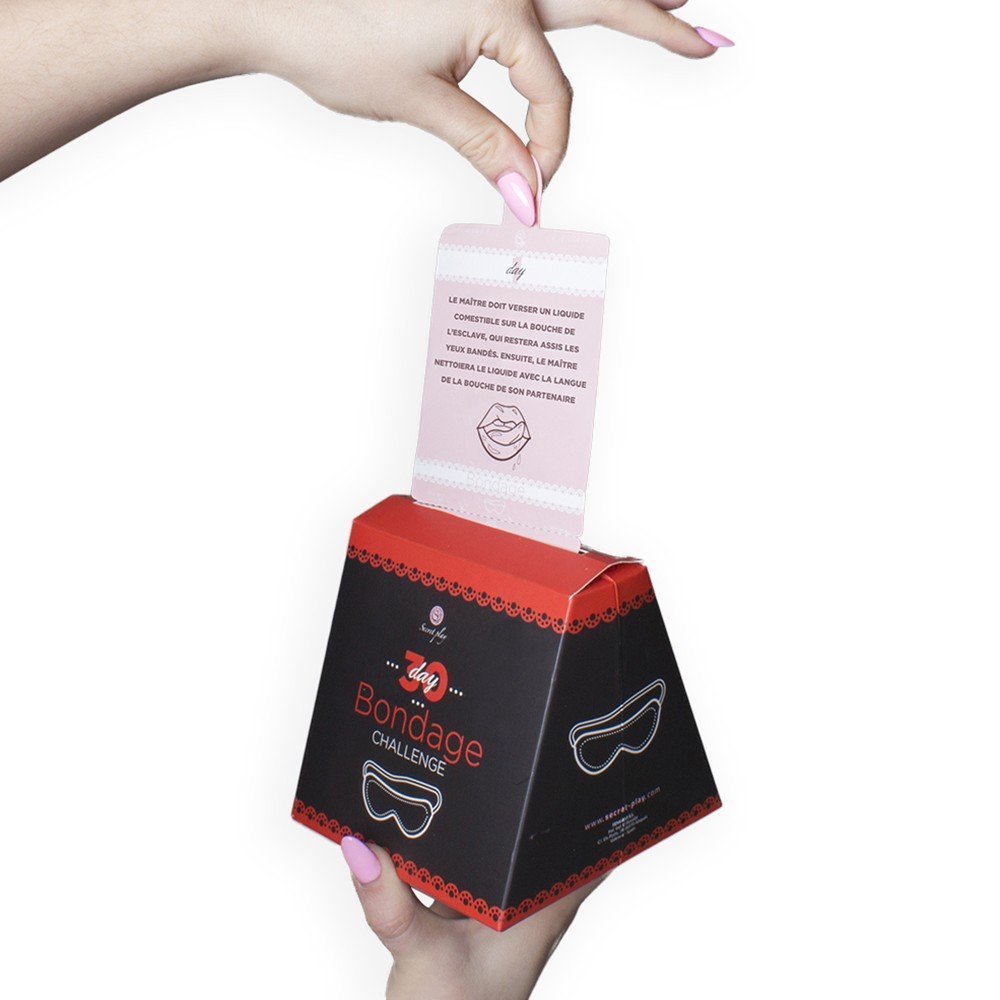 Cartes bondage sexy : 30 jours de défis à deux