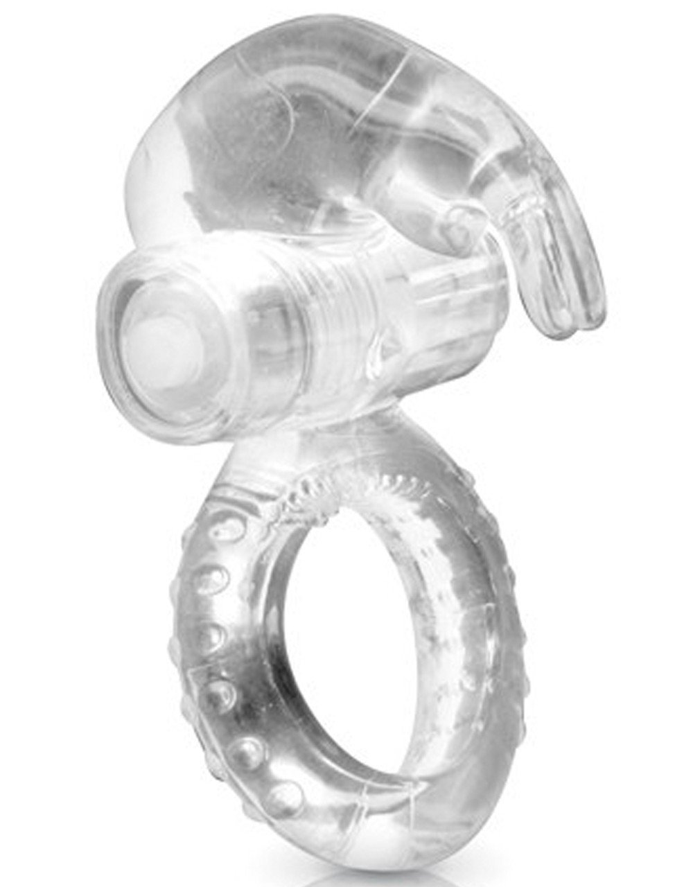 Cockring vibrant avec stimulateur de clitoris