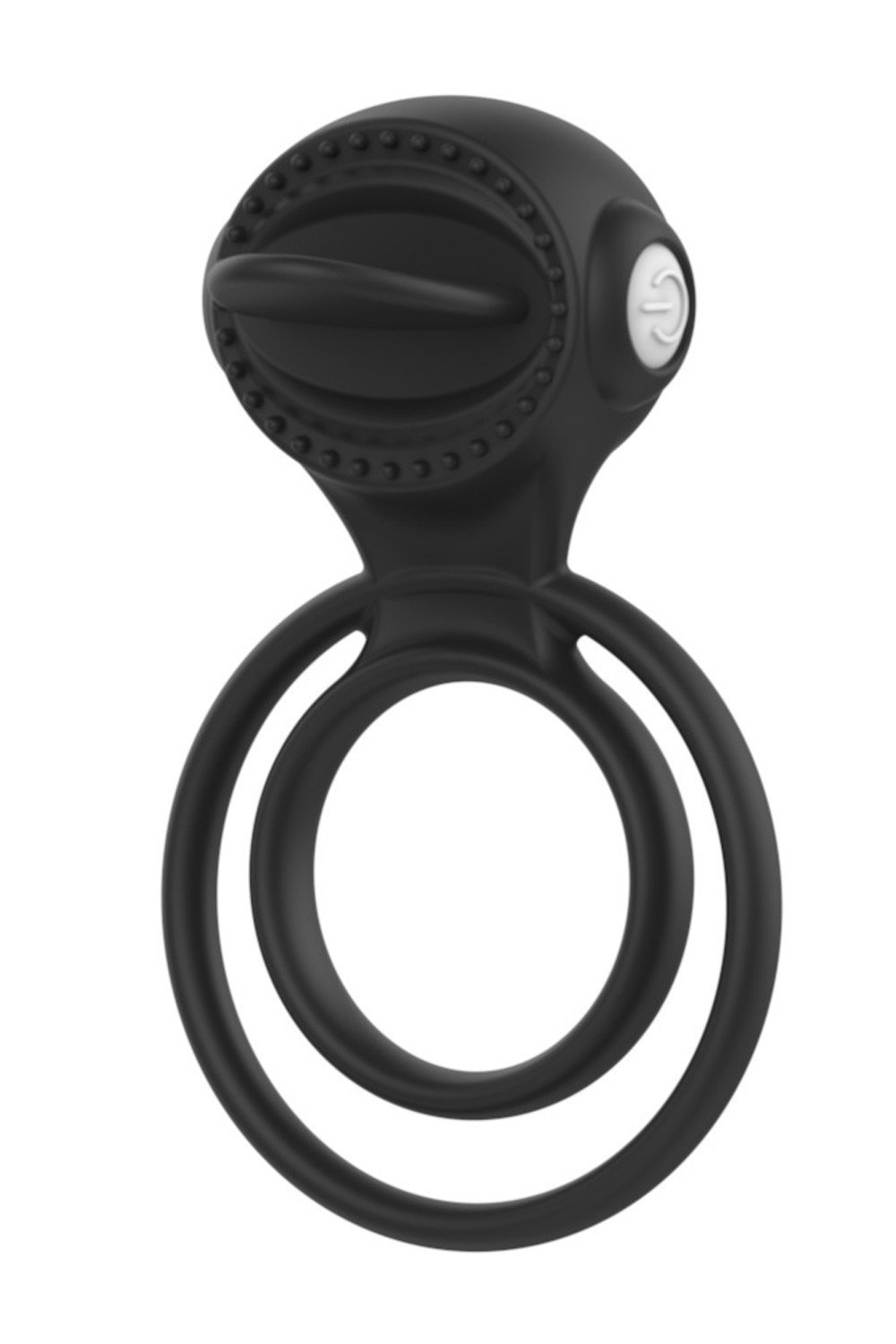 Cockring vibrant extensible noir