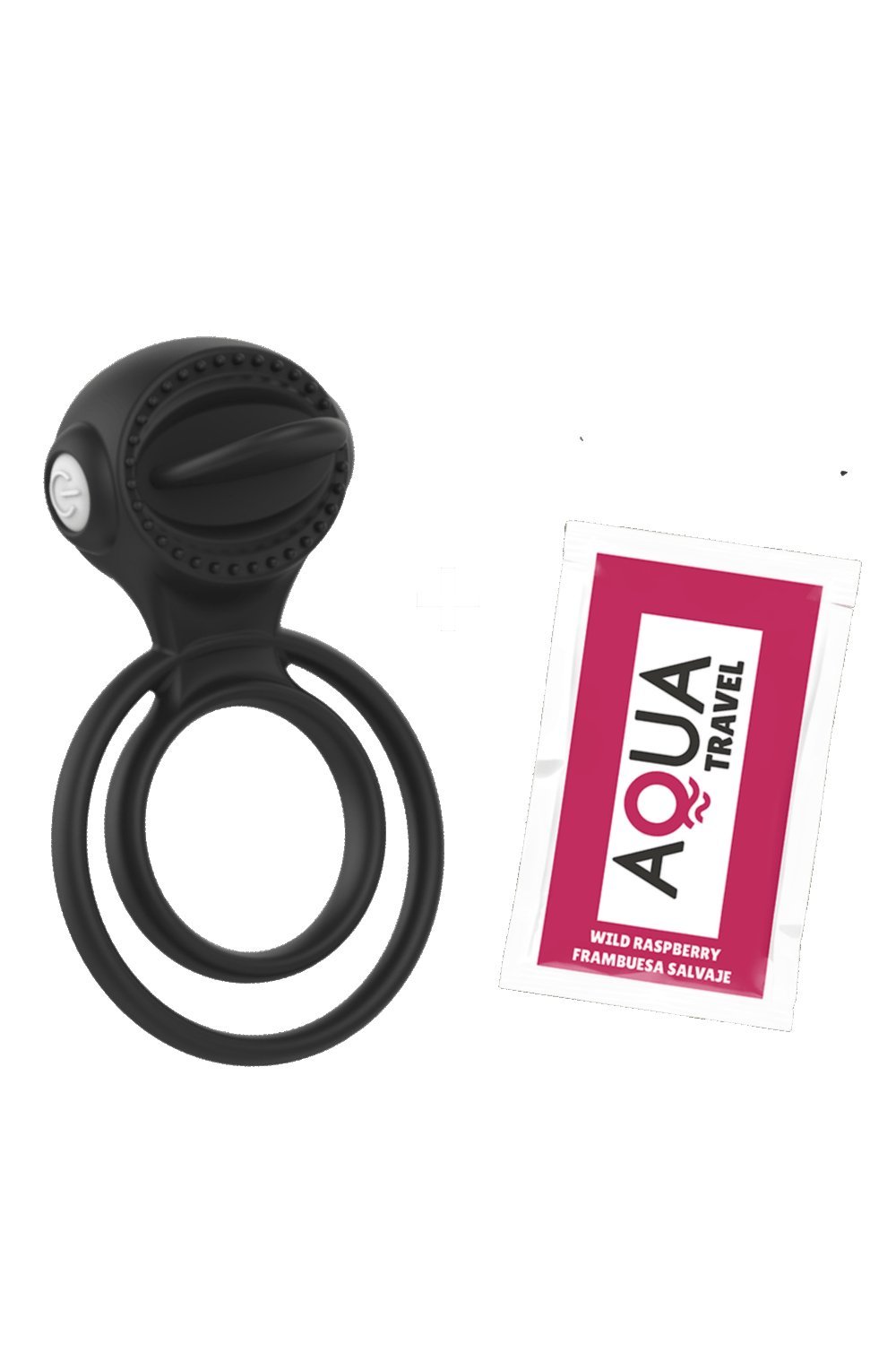 Cockring vibrant extensible noir