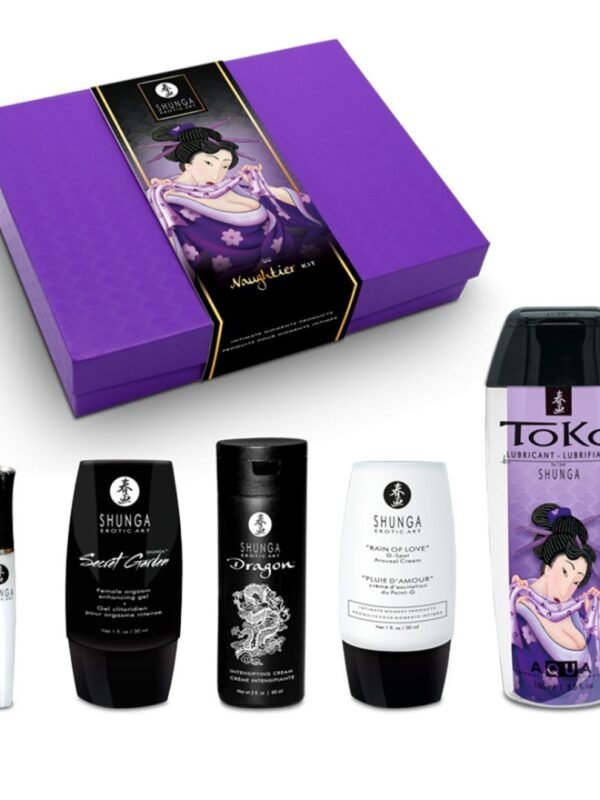 Coffret cadeau sensuel édition noire 5 produits