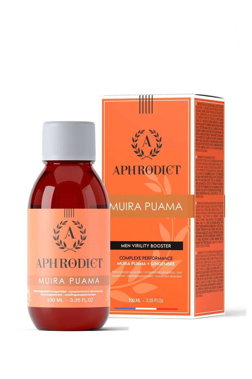 Complément alimentaire muira puama pour homme 100 ml