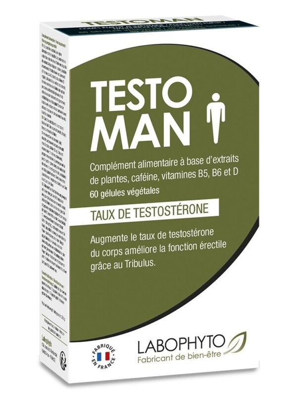 Complément alimentaire tribulus pour homme 60 gélules