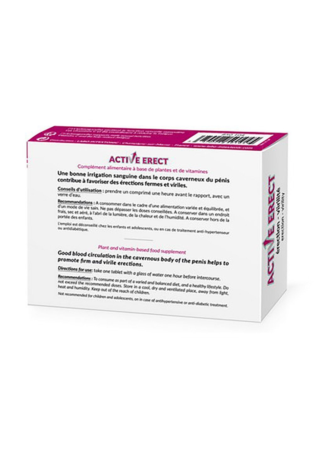 Complément homme tribulus, maca et ginseng 30 comprimés