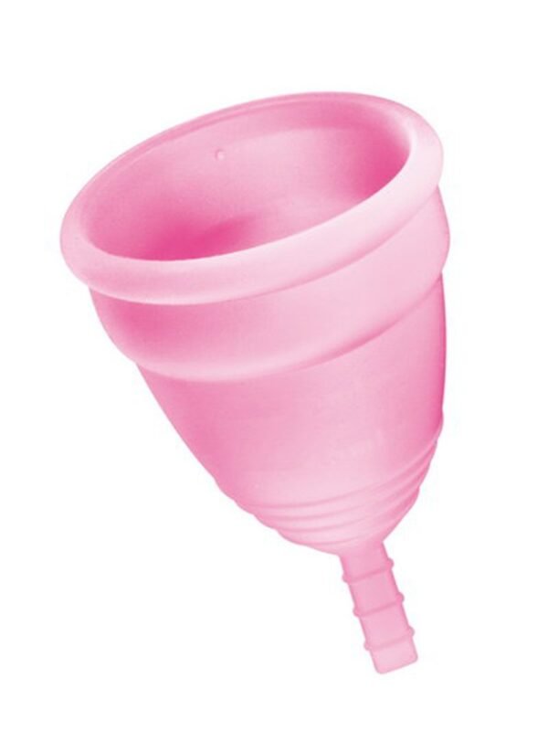 Coupe menstruelle rose taille L