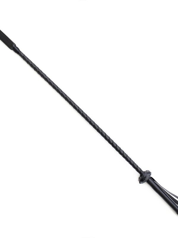 Cravache rigide noire 71 cm