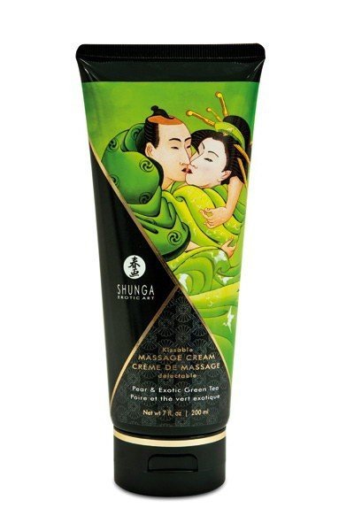 Crème de massage hydratante thé vert poire 200 ml