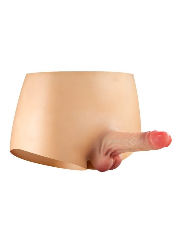Culotte gode ceinture réaliste en silicone