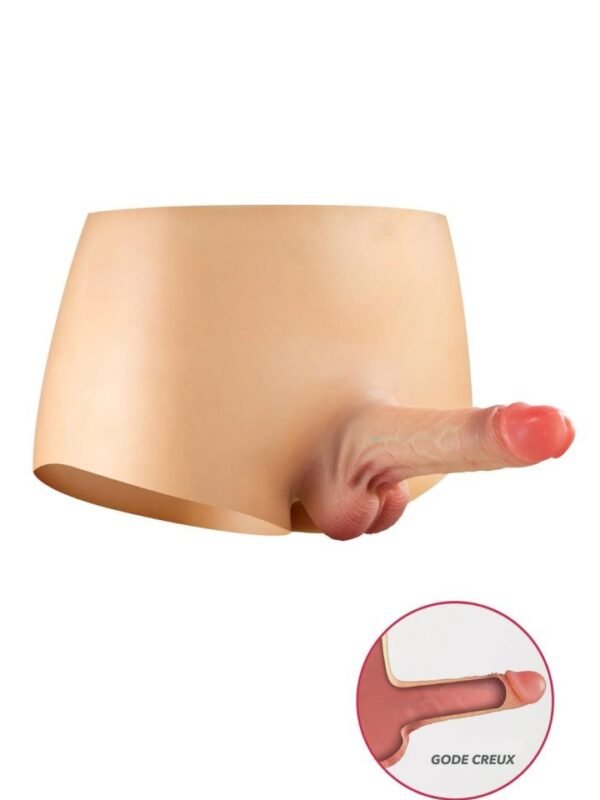 Culotte gode creux en silicone
