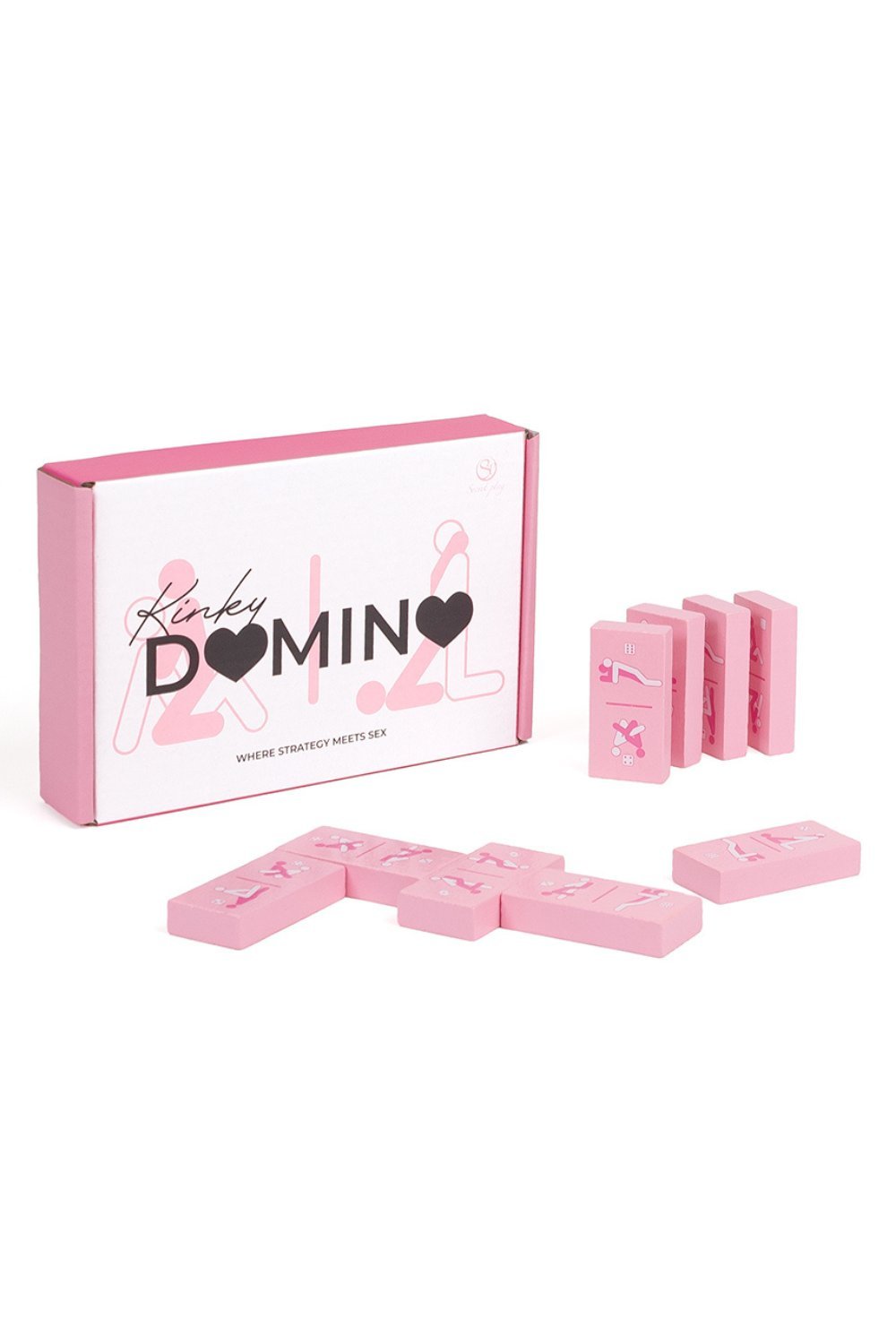 Dominos sexy en bois, 7 positions du Kamasutra