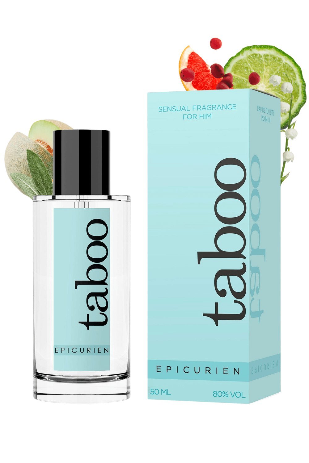 Eau de toilette séduction homme fraîche épicée 50 ml