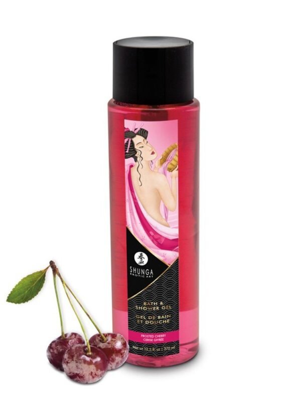 Gel bain et douche cerise givrée 370 ml