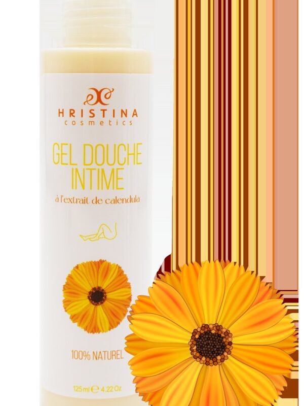 Gel douche intime naturel au calendula 125 ml