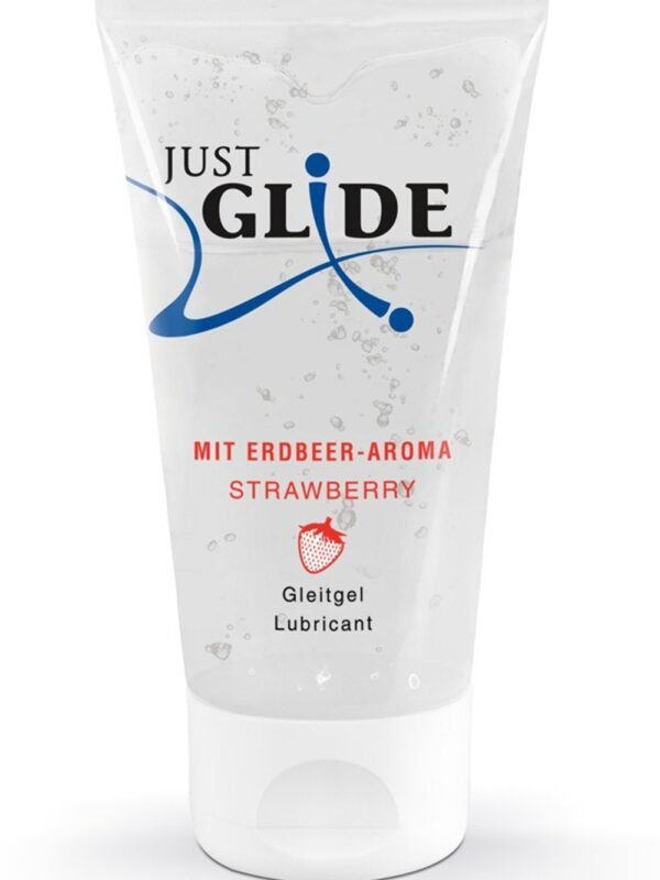 Gel lubrifiant à l'eau arôme fraise 50 ml