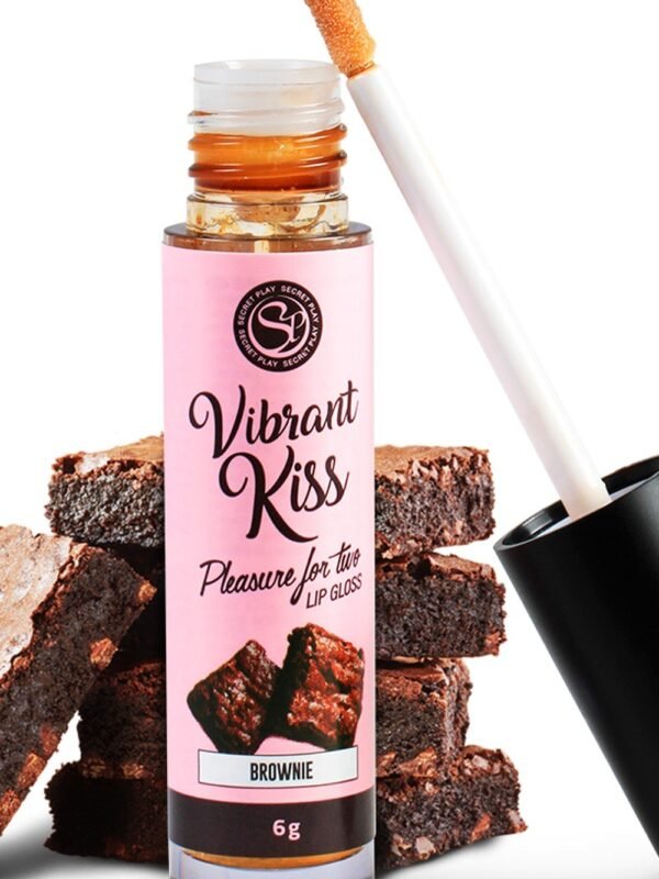 Gloss vibrant comestible saveur brownie 6 g