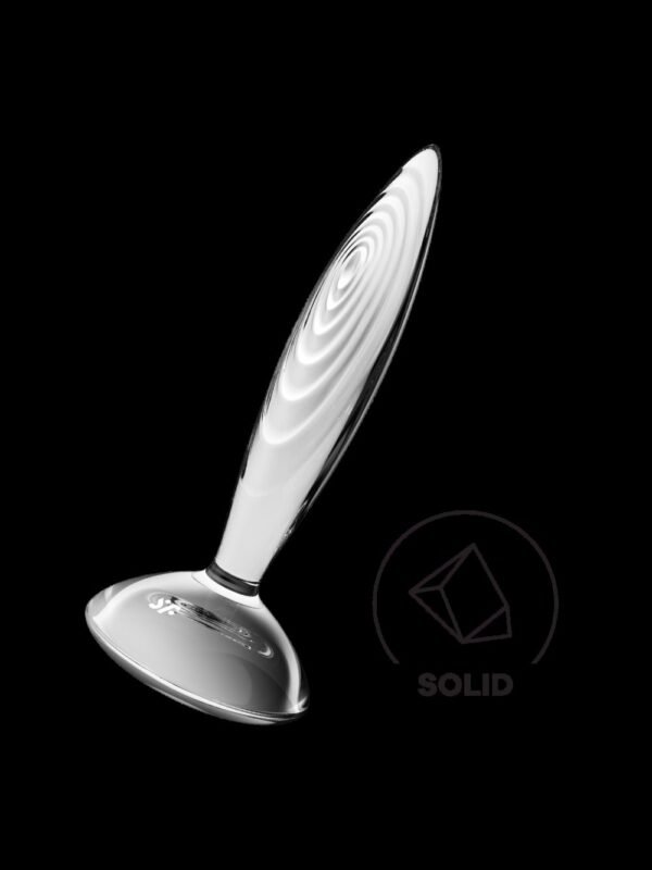 Gode anal en verre borosilicaté