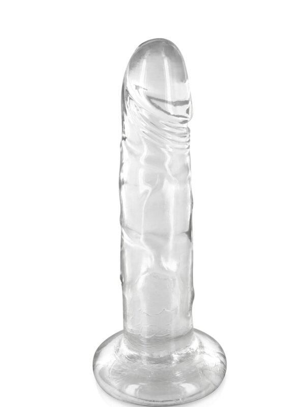 Gode double jelly 18 cm transparent