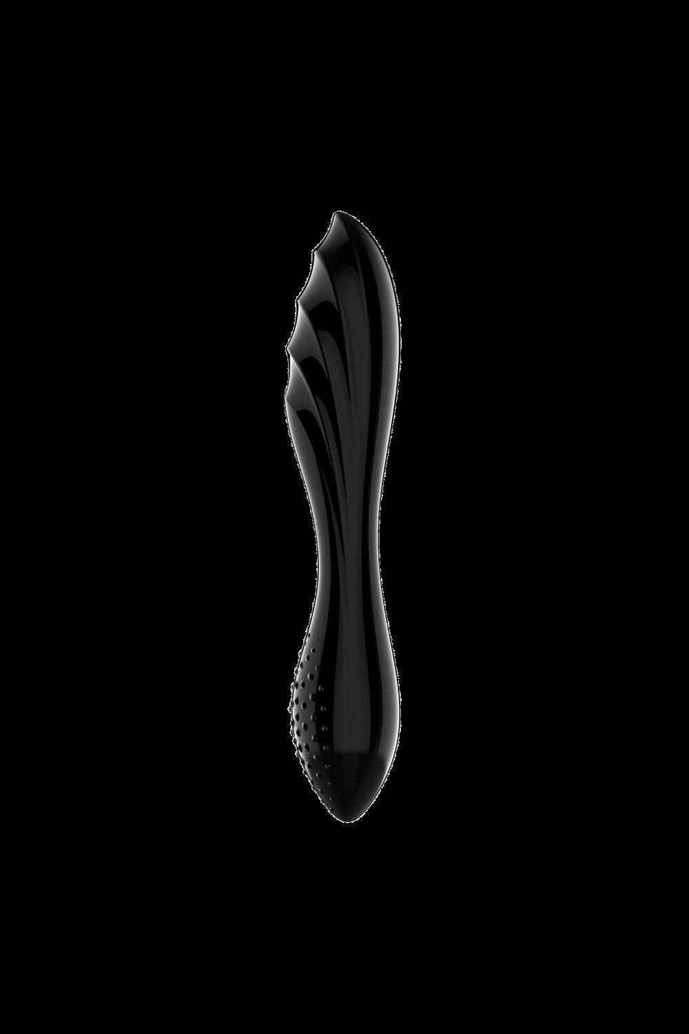 Gode en verre noir