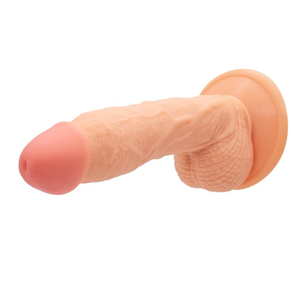 Godemichet réaliste à testicules