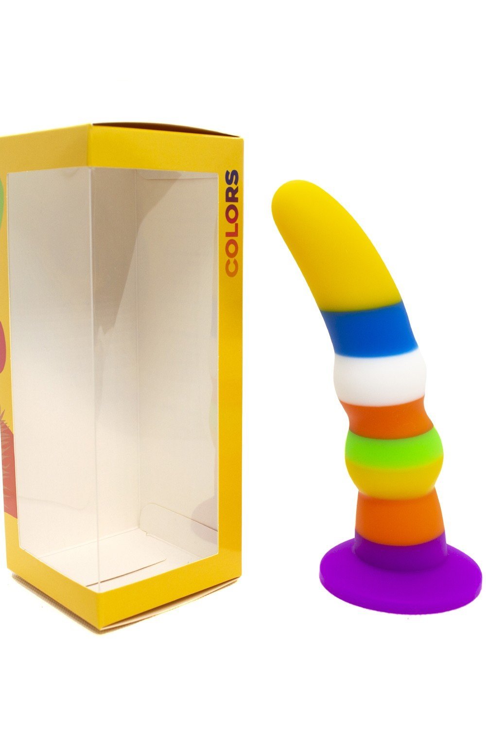 Godemichet ventouse 3 couleurs