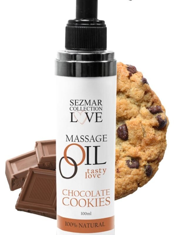 Huile de massage comestible cookie chocolat 100 ml