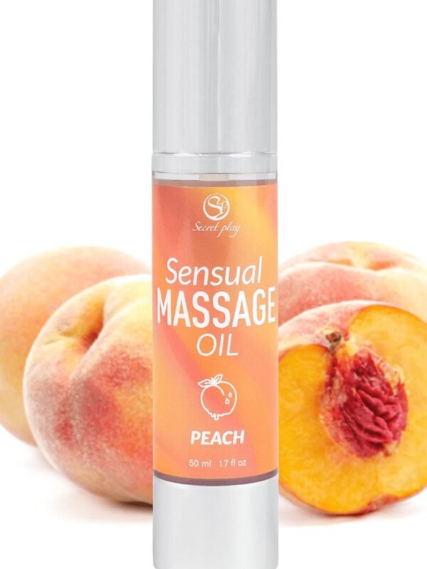 Huile de massage parfum pêche 50 ml
