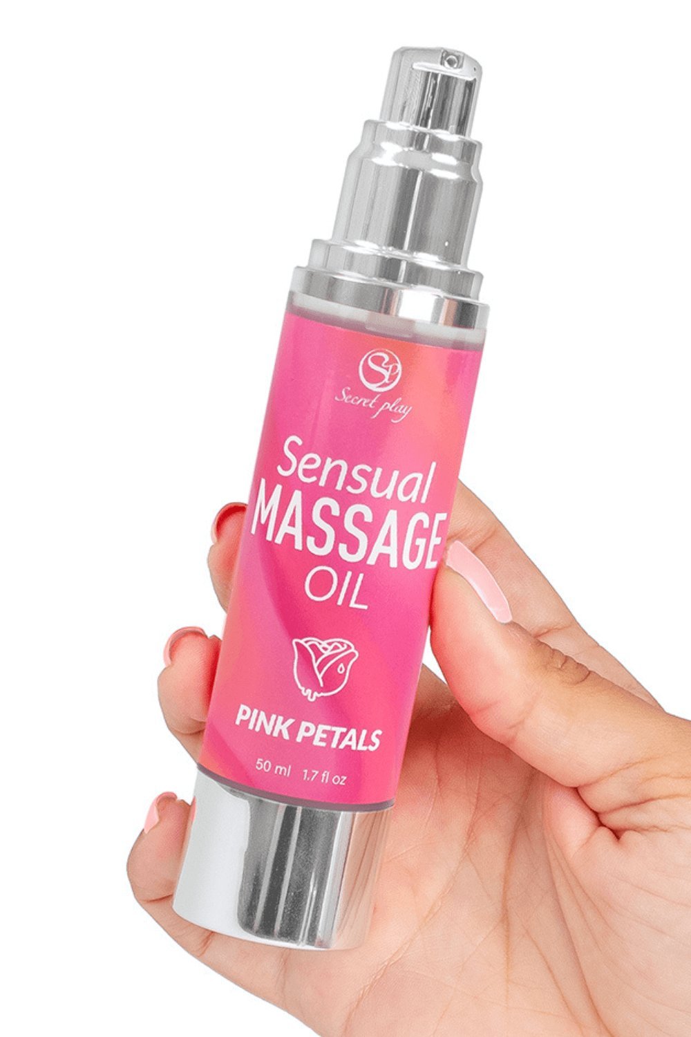 Huile de massage parfum pétales de rose 50 ml