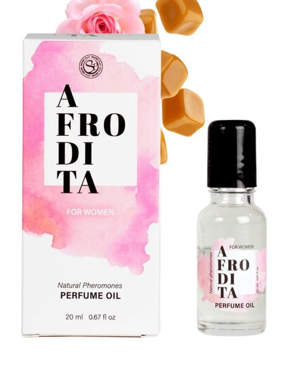 Huile parfumée aux phéromones roll-on femme caramel 20 ml