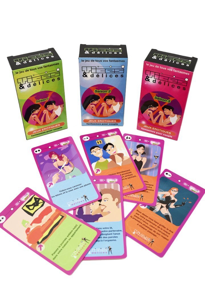 Jeu de gages sexy en 80 cartes, niveau entreprenant