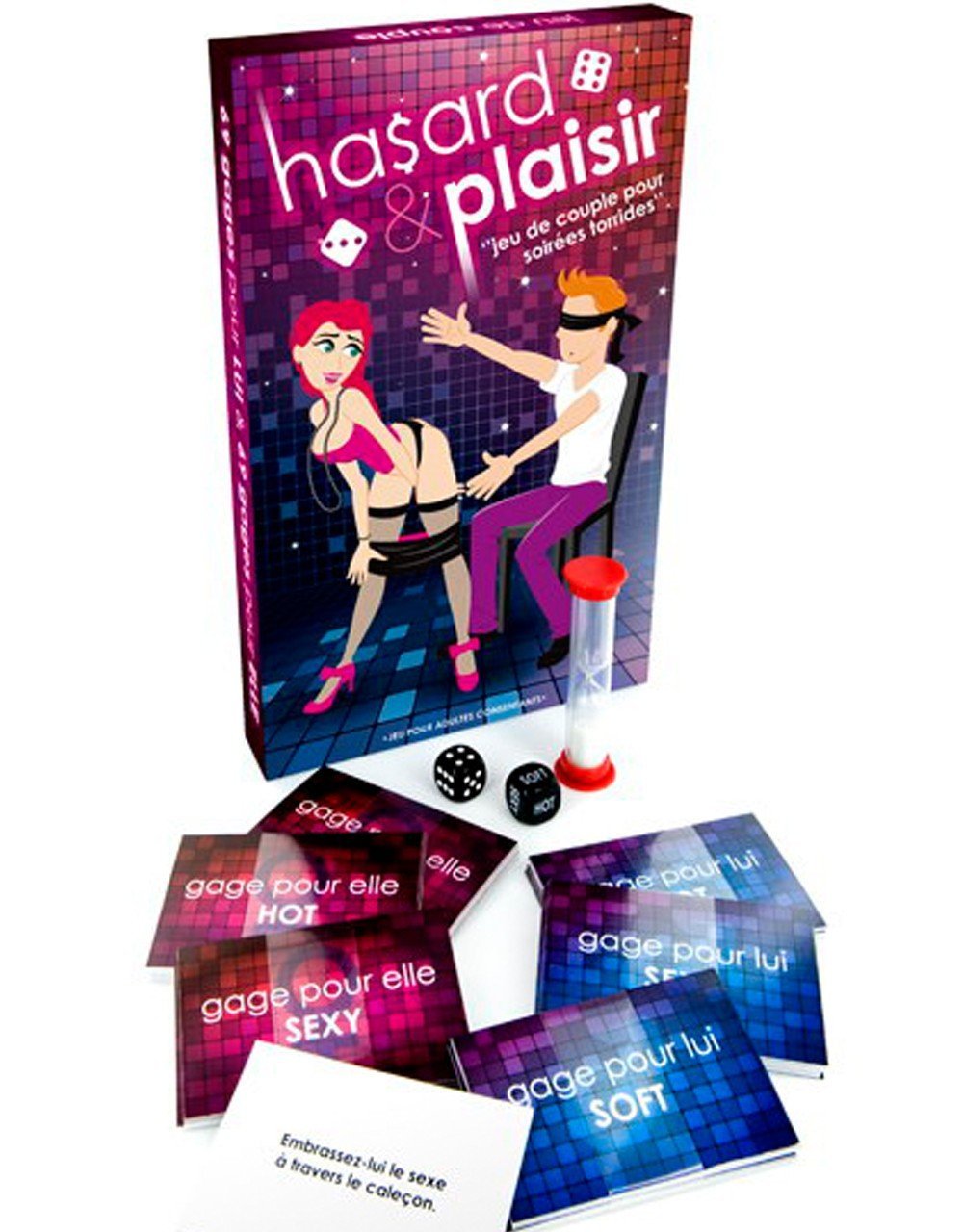Jeu de société sexy pour couple, gages soft à hot