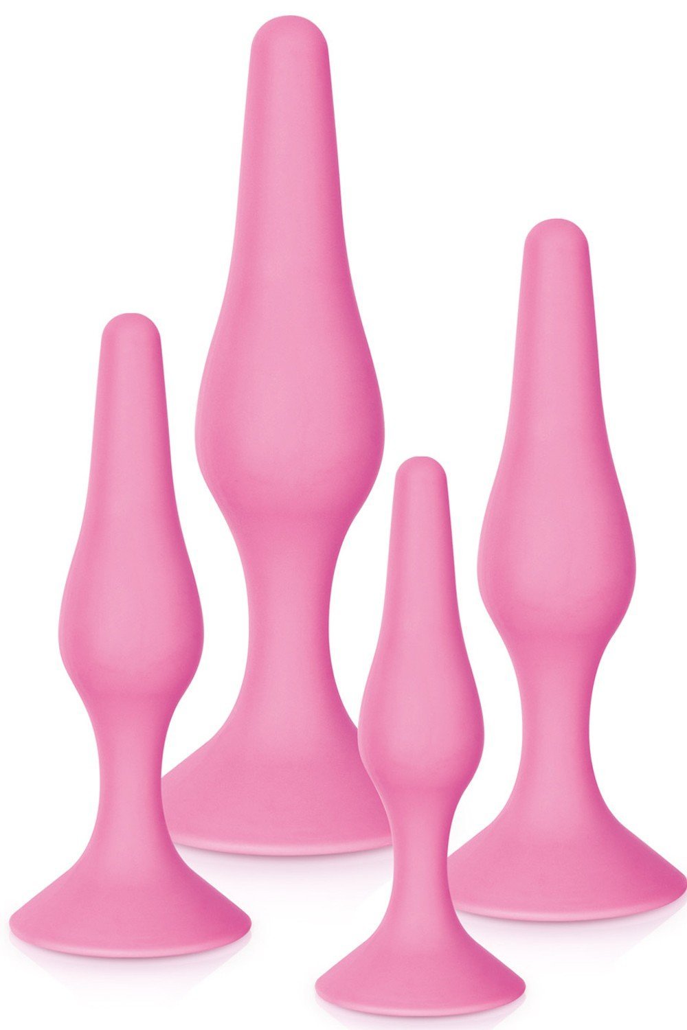 Kit 4 plugs anaux roses