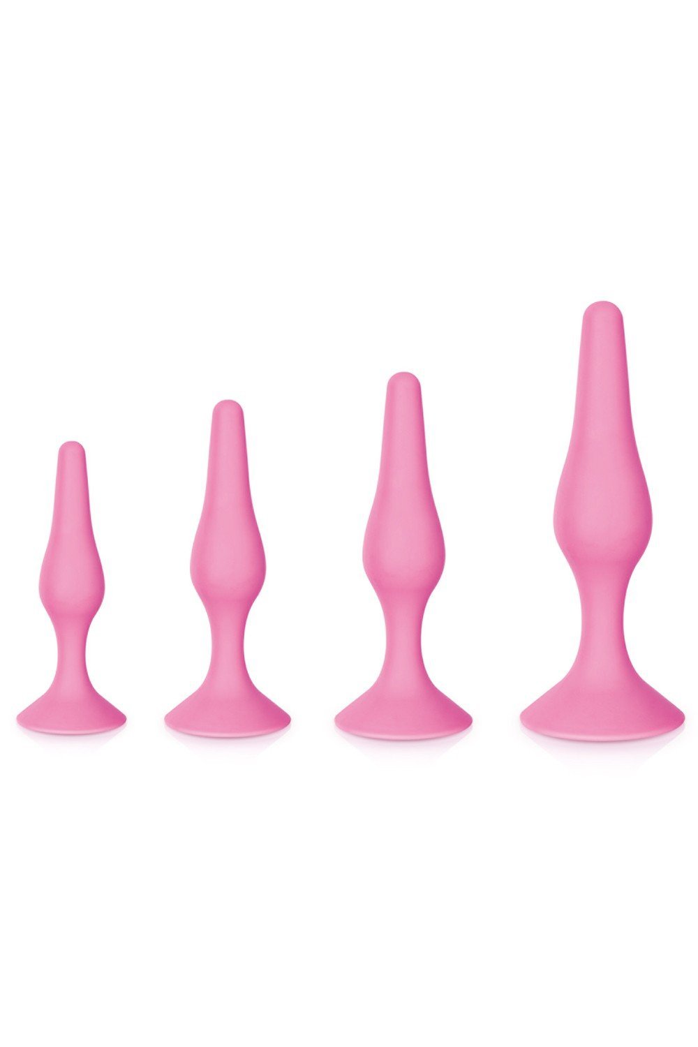 Kit 4 plugs anaux roses