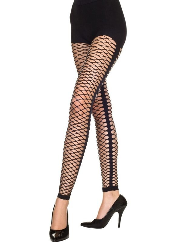 Legging noir style filet habillé – Music Legs