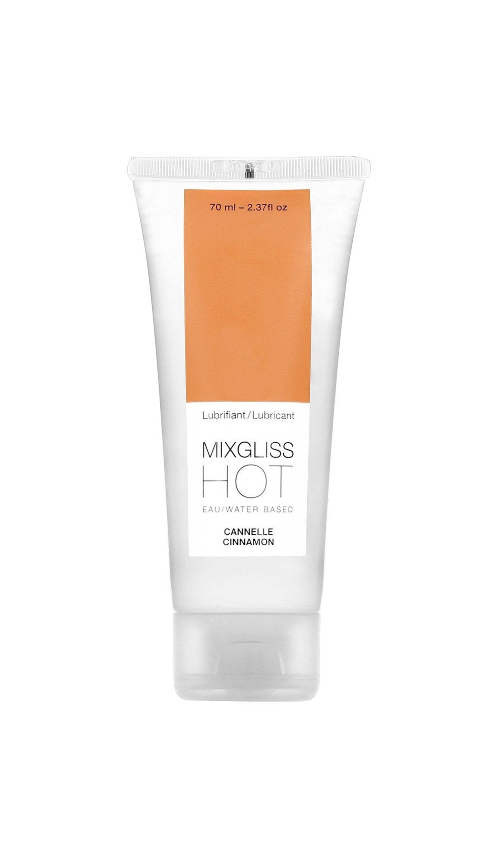 Lubrifiant à l'eau arôme cannelle 70 ml