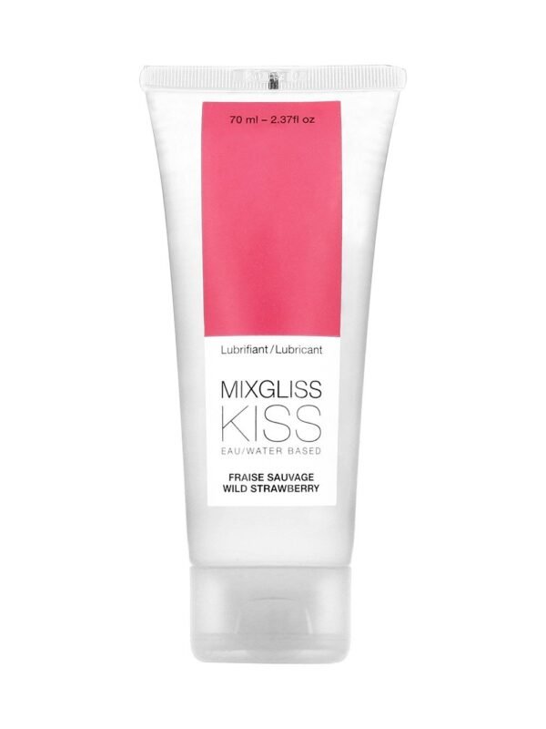 Lubrifiant à l'eau arôme fraise sauvage 70 ml