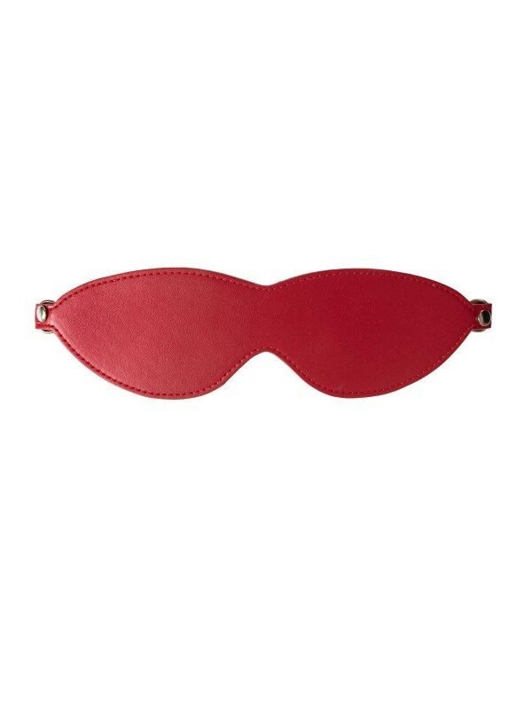 Masque occultant rouge à fermeture réglable