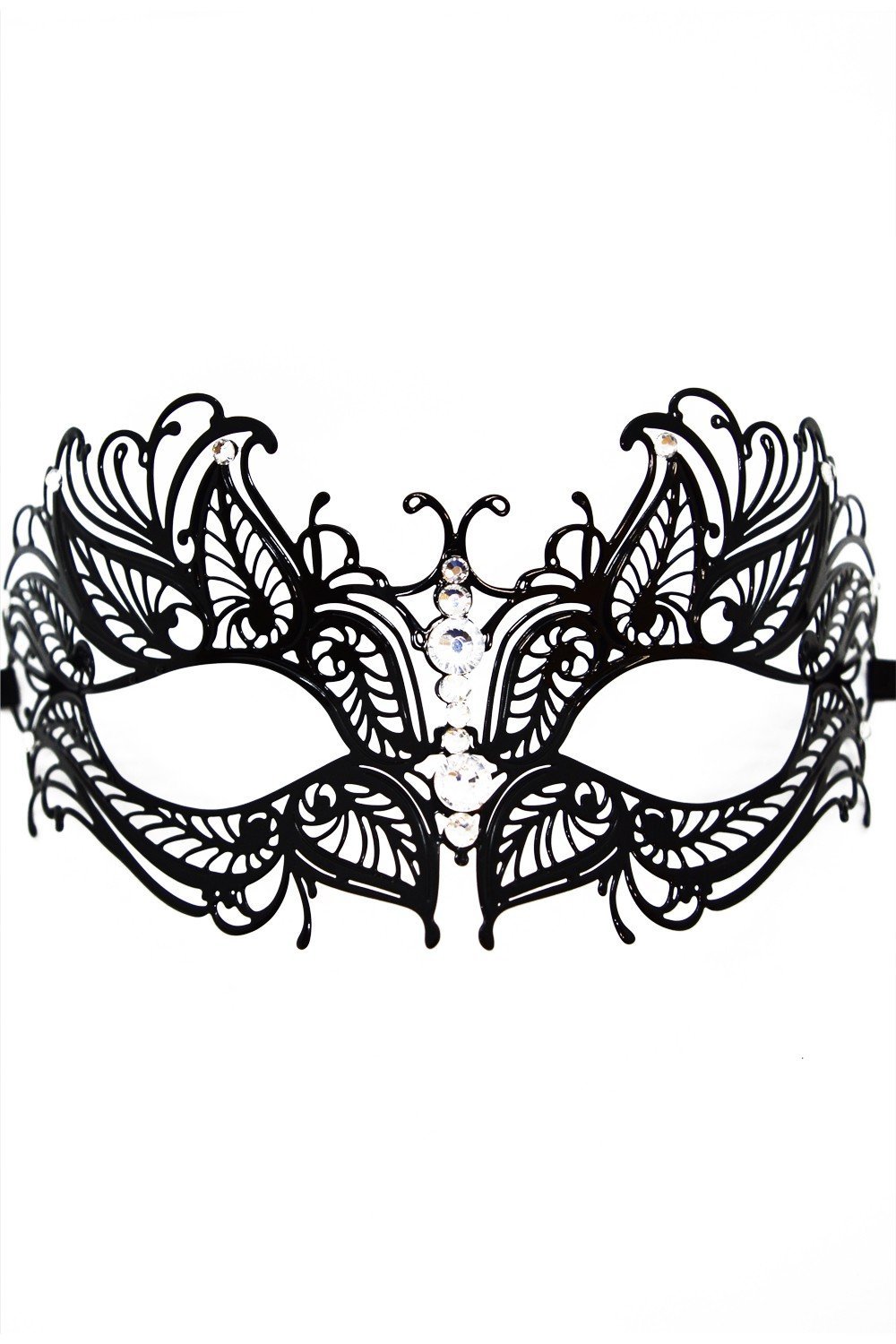 Masque vénitien sexy noir regard de chat