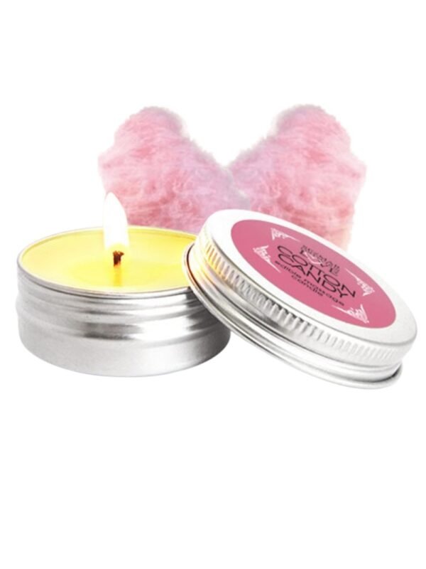 Mini bougie de massage naturelle barbe à papa 30 ml