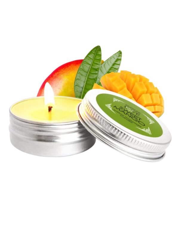 Mini bougie de massage naturelle mangue 30 ml